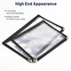 TheDisplayOutlet Clear Menu Covers 8.5x11 Black Menu Holder Image