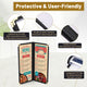 TheDisplayOutlet Clear Menu Covers 4.25x11 Drinks Wine Menu Holder 30ct/pk Image