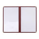 Wine Red Clear Menu Covers 8.5x14