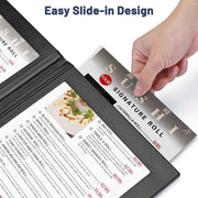 Custom LED Menu Cover Illuminated Menus 5x11 2-View 5ct/pk