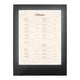 TheDisplayOutlet LED Menu Cover Illuminated Menus 8.5x11 with Adaptor, Single-View 1ct/pk Image