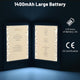 LED Menu Cover Illuminated Menus 8.5x11 with Adaptor