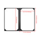 Custom Menu Covers PU Leather 8.5x14 2-View 10ct/pk