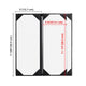 TheDisplayOutlet Menu Covers PU Leather Wine Drinks Menu Holder 4.25x11 5ct/Pack Image