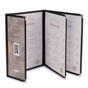 Clear Menu Covers 8.5x11 & Half 30ct/Pack