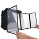 TheDisplayOutlet Clear Menu Covers 8.5x11 & Half 30ct/Pack, Tri-fold 8-View Image