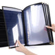 TheDisplayOutlet Clear Menu Covers 8.5x14 Black Menu Books 30ct/pk, Book Style 10-View Image