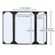 TheDisplayOutlet Menu Covers PU Leather 5ct/Pack 8.5x14 Image