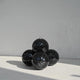 TheDisplayOutlet Mirror Disco Ball with Hanging Ring, 7in Black Image