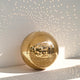TheDisplayOutlet Mirror Disco Ball with Hanging Ring, 16in Gold Image
