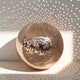 TheDisplayOutlet Mirror Disco Ball with Hanging Ring, 20in Rose Gold Image