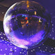 TheDisplayOutlet Mirror Disco Ball with Hanging Ring, 24in Silver Image