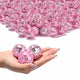 TheDisplayOutlet 1.6in Small Mirror Disco Ball in Bulk 120ct, Pink Image