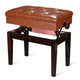 Adjustable Piano Bench with Storage 23x13" Seat