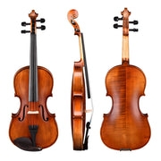 200A Full Size Violin with Bow Case Maple Wood