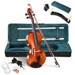 Advanced Acoustic Violin with Bow Case Maple Wood