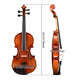 TheDisplayOutlet Advanced Acoustic Violin with Bow Case Maple Wood Image