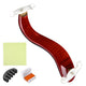 TheDisplayOutlet Violin Shoulder Rest 3/4-4/4 Soft Pad Maple Wood Image