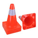 TheDisplayOutlet 18" Traffic Cones with Reflective Collar 4-Pack Image