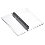TheDisplayOutlet 8"x9.5" Clear Acrylic Tray Display for Prize Wheels Image