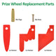 Replacement Parts for Spin Wheel (20)Pegs & (3)Pointers