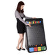 TheDisplayOutlet WinSpin 41"x25" 4-Slot Plinking Prize Drop Board & Pucks Image