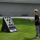 TheDisplayOutlet Bean Bag Toss Board (11 Holes) for Outdoor Lawn Game Image