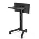TheDisplayOutlet Podium Stand Mobile Metal Lectern for Church Classroom Image
