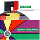 Winspin Wheel Tabletop Prize Wheel Dry Erase 15" 10-Slot