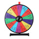 WinSpin Prize Wheel Tabletop Dry Erase Spinning Wheel 24"