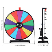 WinSpin Prize Wheel Tabletop Dry Erase Spinning Wheel 24"