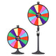 TheDisplayOutlet WinSpin 24" Prize Wheel Round Base Stand Spinning Wheel, Classic(14-Slot) Image