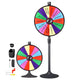 WinSpin 24" Prize Wheel Round Base Stand Spinning Wheel