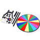 TheDisplayOutlet 48" Prize Wheel Rolling Stand Trade Show Spin Wheel Image