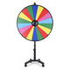 48" Prize Wheel Rolling Stand Trade Show Spin Wheel