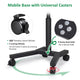 TheDisplayOutlet 48" Prize Wheel Rolling Stand Trade Show Spin Wheel Image