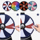 TheDisplayOutlet Custom Prize Wheel Templates(4x) for 12" Spin Wheel Image