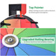 TheDisplayOutlet WinSpin 15" Tabletop Prize Wheel Dry Erase 12-Slot Image