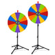 24" Portable Modular Prize Wheel with Tripod Stand 12-Slot