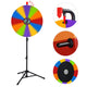 24" Portable Modular Prize Wheel with Tripod Stand 12-Slot