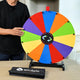 TheDisplayOutlet 24" Prize Wheel with Customizable Slots(12) Trade Show Promo Image
