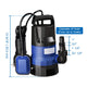 TheDisplayOutlet Submersible Dirty Water Pump w/ Float, 3/4HP 550W Image
