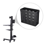 TheDisplayOutlet Replacement Storage Basket for Mobile Computer Cart Image