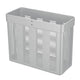 TheDisplayOutlet NexusX Replacement Storage Basket for Mobile Computer Cart, Silver Image