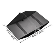 CPU Holder for Mobile Computer Carts Holds 44lbs