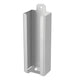 TheDisplayOutlet Power Strip Holder for Laptop Computer Carts, Silver Image