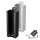 TheDisplayOutlet Power Strip Holder for Laptop Computer Carts Image