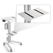 Printer Shelf for Computer Carts, Laptop Carts