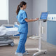 TheDisplayOutlet NexusX Printer Shelf for Computer Carts, Laptop Carts Image