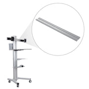TheDisplayOutlet Dual Monitor Arm Crossbar Holds up to 32" Monitors Image